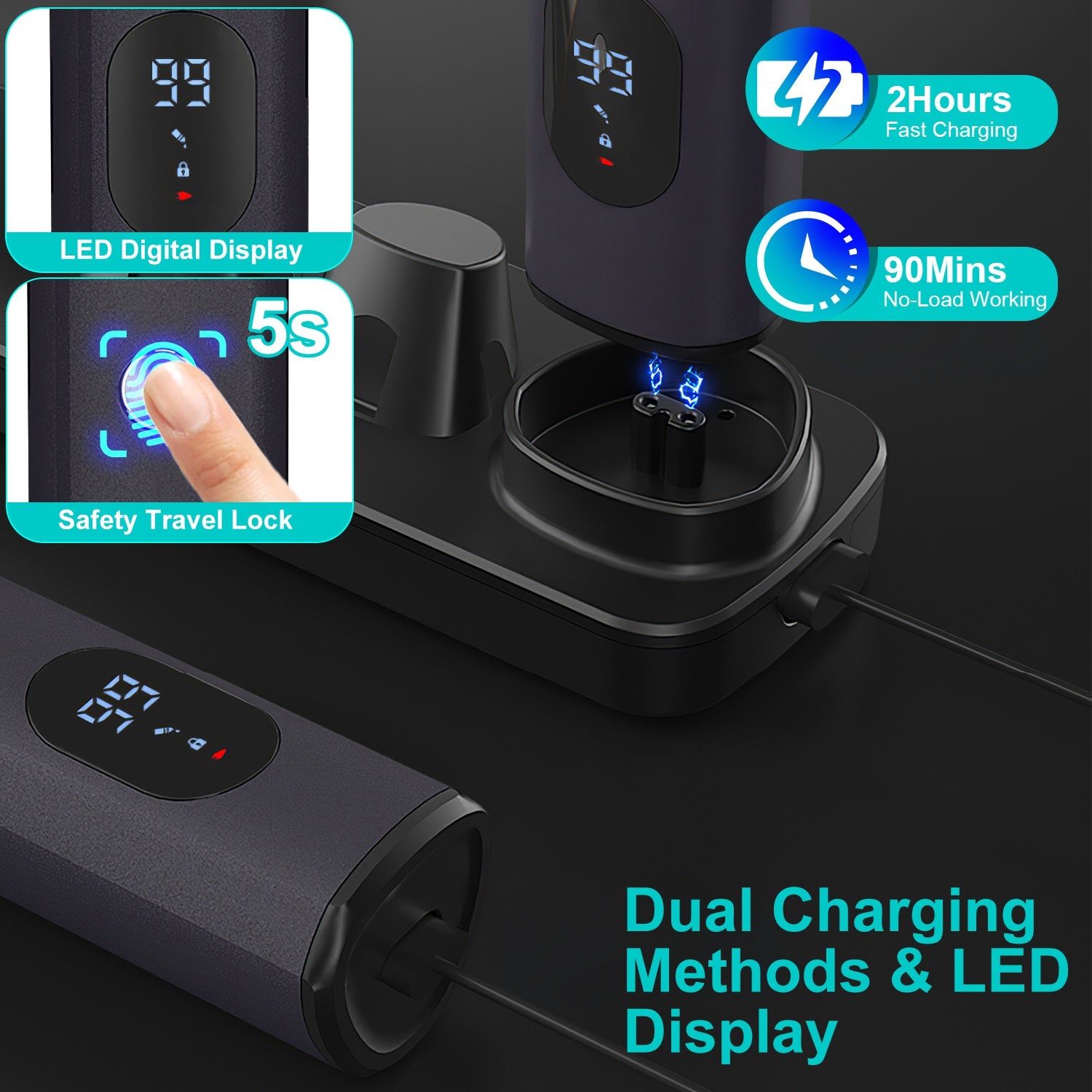 Zyniah 5-in-1 Precision Grooming Kit